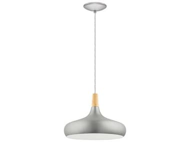 Eglo Sabinar 1-Light Brushed Nickel Pendant EGL96986A