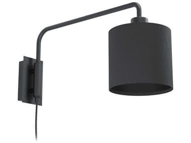 Eglo Staiti 1-Light Black Swing Wall Sconce EGL99348A