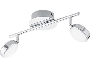 Eglo Salto 2-Light Chrome Round Track & Rail Light EGL95629A