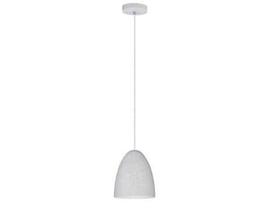 Eglo Sarabia 1-Light Grey Bell Mini Pendant EGL94352A