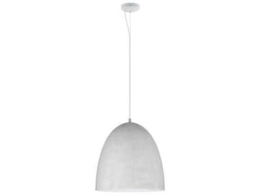 Eglo Sarabia 1-Light Grey Bell Pendant EGL94355A
