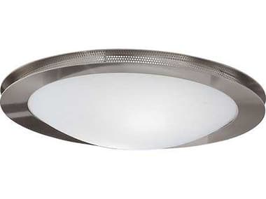 Eglo Sirio Matte Nickel Chrome Round Flush Mount EGL82691A