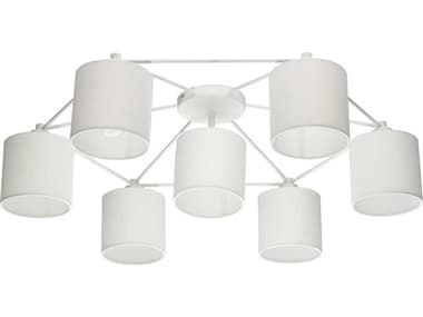 Eglo Staiti 7-Light White Cylinder Flush Mount EGL97903A