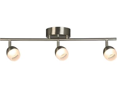 Eglo Stella Ferry 3-Light Brushed Nickel Linear Track & Rail Light EGL204003A