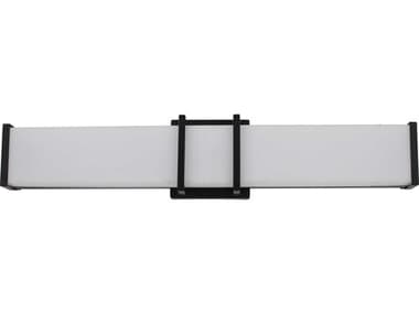 Eglo Tomero 1-Light Matte Black Vanity Light EGL204124A