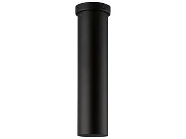 Eglo Tortoreto 1-Light Matte Black Cylinder Flush Mount EGL62561A