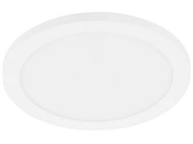 Eglo Trago 1-Light White Round Flush Mount EGL203915A