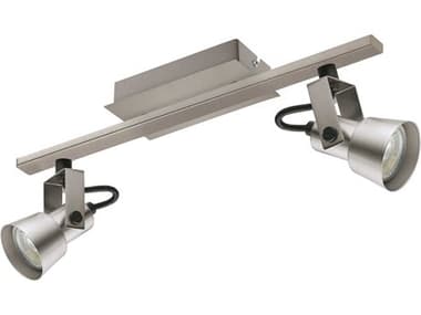 Eglo Trillo 2-Light Matte Nickel Track & Rail Light EGL203246A