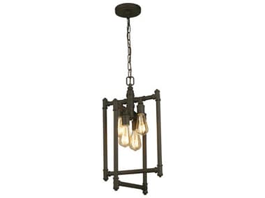 Eglo Wymer 4-Light Matte Bronze Pendant EGL202836A