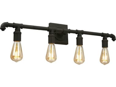 Eglo Wymer 4-Light Matte Bronze Vanity Light EGL202843A