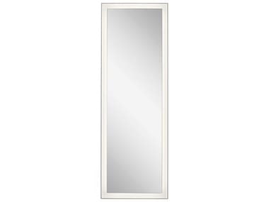 Elan Ryame Matte Silver 20''W x 59''H Rectangular LED Wall Mirror ELA84174
