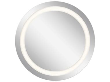 Elan Frosted 34'' Round LED Backlit Wall Mirror ELA83996