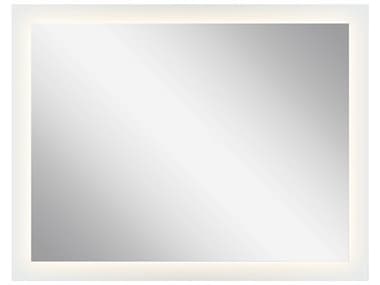 Elan Frosted 54''W x 42''H Rectangular LED Backlit Wall Mirror ELA84003