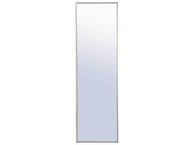 Elegant Lighting Eternity Silver 18''W x 60''H Rectangular Wall Mirror EGMR4083S