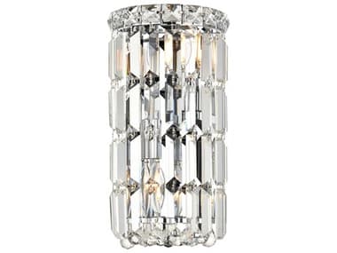 Elegant Lighting Maxim Royal Cut &amp; Crystal 2 - Light Wall Sconce EG2030W6C