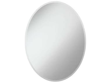 Elegant Lighting Metropolitan Clear 28''W x 36''H Oval Wall Mirror EGMR4021
