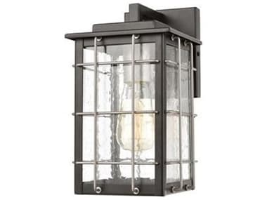 Elk Lighting Brewster Glass Industrial Outdoor Wall Light EK467101