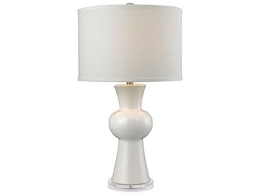 Elk Home White Ceramic Gloss LED Buffet Lamp EKD2618