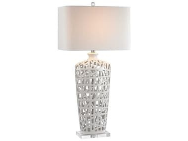 Elk Home Dimond Gloss White LED Buffet Lamp EKD2637