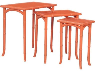 Elk Home Loft Tangerine 23'' Wide Rectangular Nesting Table (Set of 3) EK7115540S