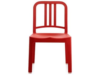 Emeco Navy Red Mini Side Dining Chair EME111NAVYMINIRED