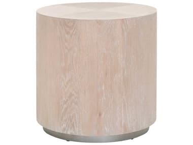 Essentials for Living District Round End Table ESL4609LNGOSLV