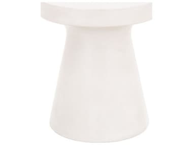 Essentials for Living District Ivory 18'' Wide Round Pedestal Table ESL4611IVO