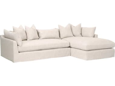 Essentials for Living Stitch & Hand Haven Sectional Sofa with RF Chaise Lounge ESL6606RFBISQ