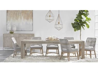 Essentials for Living Traditions Acacia Wood Dining Room Set ESL6129NGSET4