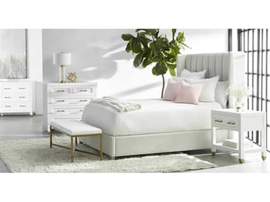 Essentials for Living Villa Modern Platform Bed Bedroom Set ESL71271CRMNGSET2