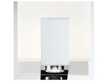 Eurofase Canmore 5" Tall 1-Light Chrome LED Wall Sconce EUL34142011