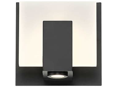 Eurofase Canmore 5" Tall 1-Light Black LED Wall Sconce EUL34142029