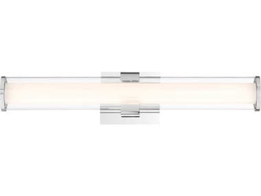 Eurofase Nozza 24" Wide Chrome LED Vanity Light EUL34147016