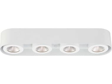 Eurofase Nymark 21" 4-Light White LED Round Flush Mount EUL33619019