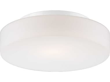 Eurofase Ramata 1-Light White Round Flush Mount EUL26144016