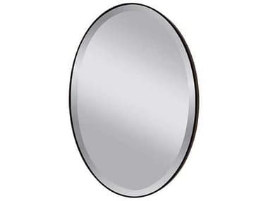 Feiss Johnson Oil Rubbed Bronze 24''W x 36''H Oval Wall Mirror FEIMR1126ORB