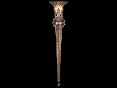 Fine Art Handcrafted Lighting A Midsummer Nights Dream 31" Tall Brown Glass Wall Sconce FA144550ST