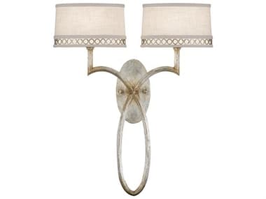 Fine Art Handcrafted Lighting Allegretto 21" Tall Silver Wall Sconce FA784750ST