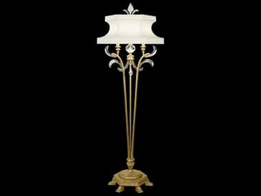 Fine Art Handcrafted Lighting Beveled Arcs Gold 768620ST Floor Lamp FA768620ST