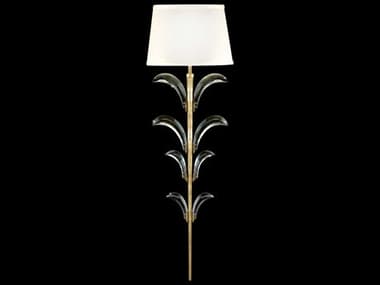 Fine Art Handcrafted Lighting Beveled Arcs 28" Tall Gold Crystal Wall Sconce FA769550ST