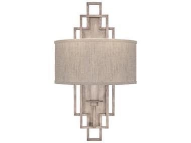 Fine Art Handcrafted Lighting Cienfuegos 22&quot; Tall 1-Light Gray Wall Sconce FA88935021ST