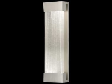 Fine Art Handcrafted Lighting Crystal Bakehouse 24" Tall Silver Wall Sconce FA81105023ST
