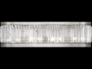 Fine Art Handcrafted Lighting Crystal Enchantment 26" Wide Silver Vanity Light FA706550ST