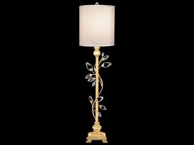 Fine Art Handcrafted Lighting Crystal Laurel Gold Leaf Buffet Lamp FA752915SF33