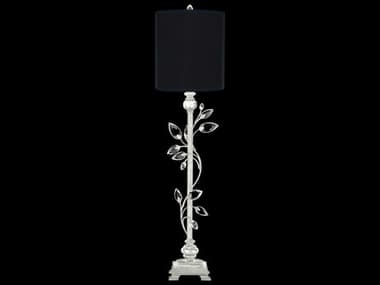 Fine Art Handcrafted Lighting Crystal Laurel Silver Leaf Buffet Lamp FA752915SF42