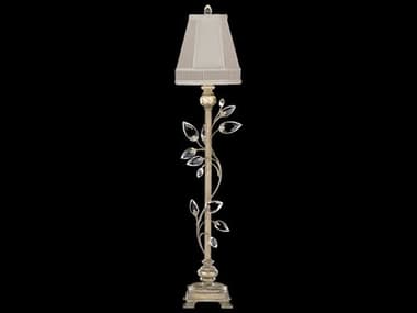 Fine Art Handcrafted Lighting Crystal Laurel Silver Buffet Lamp FA752915ST