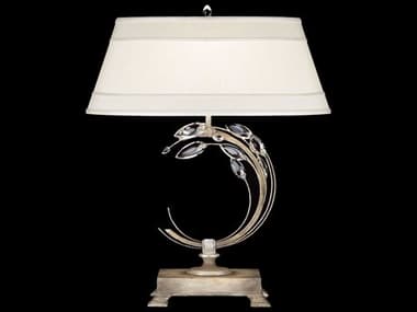 Fine Art Handcrafted Lighting Crystal Laurel Silver Buffet Lamp FA758610ST