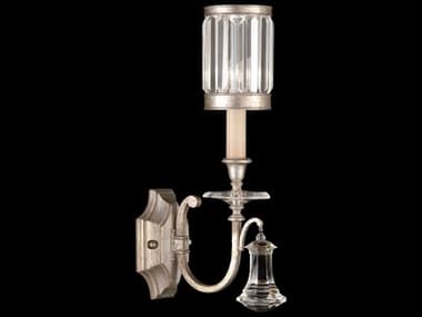 Fine Art Handcrafted Lighting Eaton Place 19" Tall Silver Crystal Wall Sconce FA5828502ST