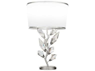 Fine Art Handcrafted Lighting Foret Silver Leaf Crystal LED Buffet Lamp FA9080101ST