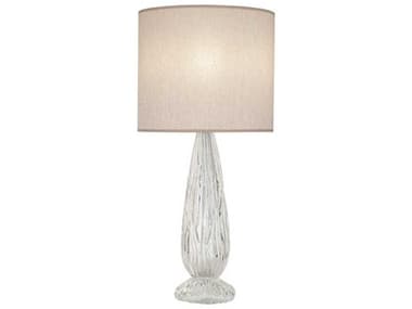 Fine Art Handcrafted Lighting Las Olas Silver Leaf Glass LED Buffet Lamp FA90041012ST